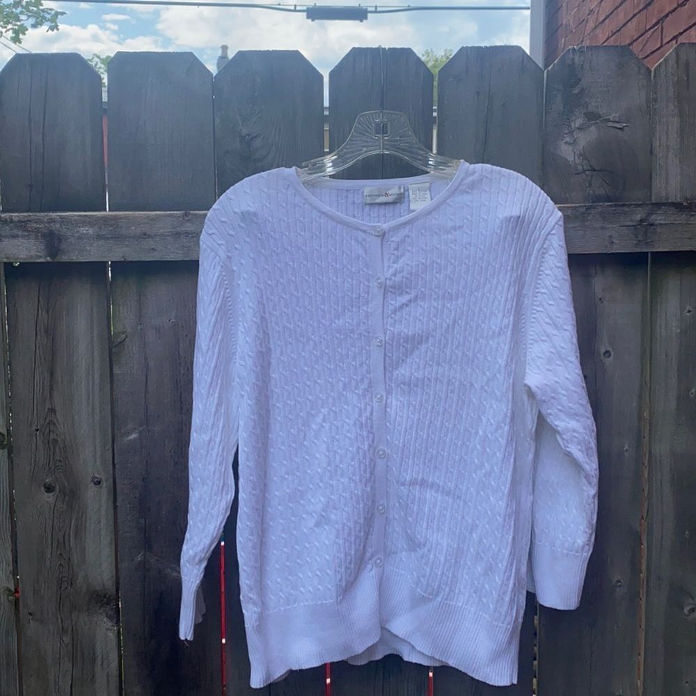 Preswick & Moore sweater cardigan sz. L